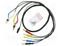 Kelvin cable; 60VDC; 30VAC; 1A; Len: 1m; Cond.cross sec: 0.5mm2