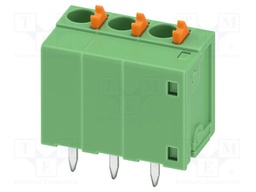 PCB terminal block, nominal current: 15 A, rated voltage (II