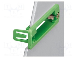 Mounting adapter; ways: 12; Colour: green; 5.08mm