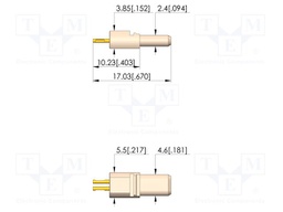 Test plug; test needles; 100Ω; 1GHz; plug
