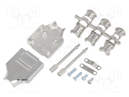 Enclosure: for D-Sub connectors; D-Sub 9pin,D-Sub HD 15pin