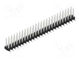 Connector: pin strips; pin header; male; PIN: 50; 2mm; SMT; 2x25