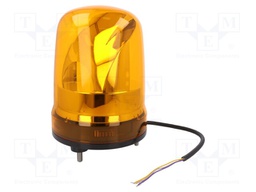 Signaller: lighting; rotating light; amber; SKP; 10÷30VDC; IP23