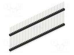 Connector: pin strips; pin header; male; PIN: 36; 2.54mm; THT; 1x36