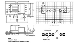 Converter: AC/DC; 3W; 85÷305VAC; Usup: 70÷430VDC; Uout: 9VDC; 76%