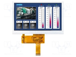 Display: TFT; 4.3"; 480x272; Illumin: LED; Dim: 105.5x67.2x2.95mm