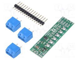 DC-motor driver; DRV8835; 250kHz; PWM; 1.2A; Uin mot: 2÷11V