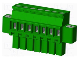 Connector: pluggable terminal block; plug; female; angled 90°