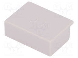 Protection cap; L: 23mm; W: 9.5mm; Mat: plastic