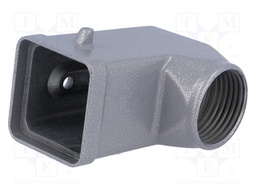 Enclosure: for HDC connectors; C146; size A3; for cable; angled