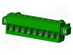 Connector: pluggable terminal block; plug; female; straight; 12A