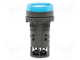 Control lamp; ELPI; Illumin: LED; Ø22.5mm; IP65; blue; Kind: flat
