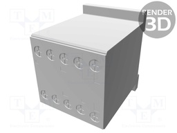 Contactor: 3-pole; NO x3; Auxiliary contacts: NC; 110VDC; 6A; DIN