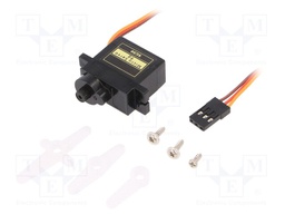 Motor: servo; 4.8÷6VDC; micro; analogue; 9g; 22.6x21.8x11.4mm