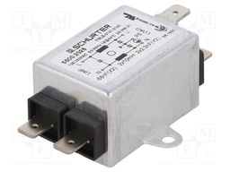 Filter: anti-interference; 250VAC; Cx: 68nF; Cy: 2.2nF; 10mH; THT; 1A