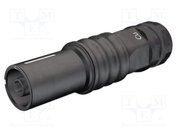 Connector: AC supply; crimped; male; 21BV; 1000A; 1kVAC; PIN: 1; PA