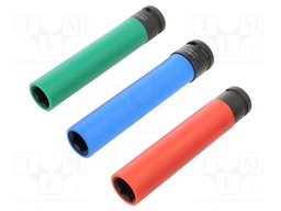 Kit: socket bits; socket spanner; alloy rims,impact wrench; long