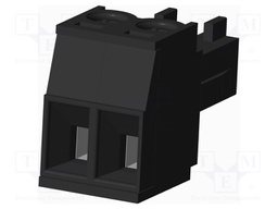 Connector: pluggable terminal block; plug; female; straight; 300V
