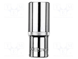 Socket; 6-angles,socket spanner; HEX 24mm; 1/2"; long