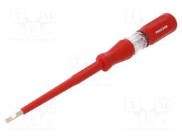 Voltage tester; insulated; 3,0x0,5mm; 180mm; 220÷250VAC