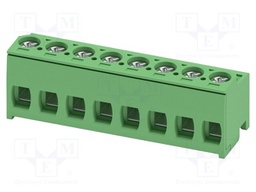 PCB connector, nominal cross section: 1.5 mm?, color: green,