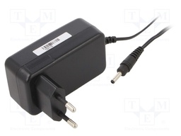 Power supply: switched-mode; constant voltage; 12VDC; 2A; 24W