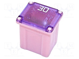 Fuse: fuse; 30A; 58VDC; automotive; 14.1mm; 14.1x12x15.9mm
