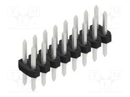 Connector: pin strips; pin header; male; PIN: 16; 2mm; THT; 2x8; 100V