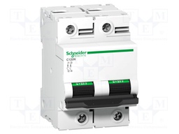 Circuit breaker; 230/400VAC; Inom: 125A; Poles: 2; DIN; Charact: C