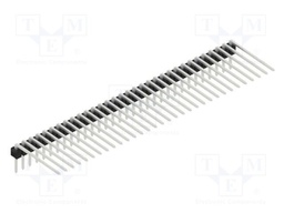 Connector: pin strips; pin header; male; PIN: 32; 2.54mm; THT; 1x32