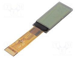 Display: LCD; graphical; 128x48; FSTN Positive; 39x16.45x2.75mm