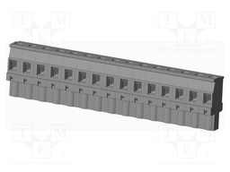 Connector: pluggable terminal block; plug; female; angled 90°