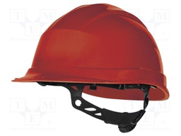 Protective helmet; Size: 53-63mm; red; Series: QUARTZ UP III