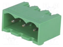 Pluggable terminal block; Contacts ph: 5.08mm; ways: 3; straight