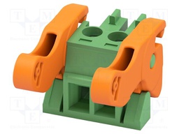 PCB connector, nominal cross section: 1.5 mm2, color: green,