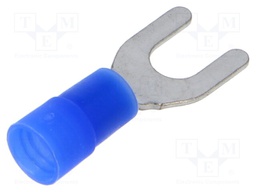 Tip: fork; M5; 1.5÷2.5mm2; crimped; for cable; insulated; tinned