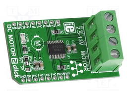 Click board; motor driver; PWM; TB6593FNG; 3.3/5VDC