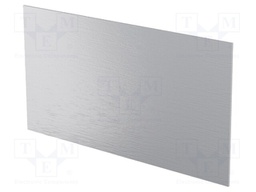 Rear panel; for ITALTRONIC enclosure