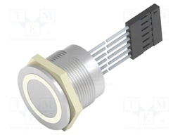 Switch: piezoelectric; Pos: 2; SPST; 1A/24VAC; 1A/24VDC; IP68; RGB