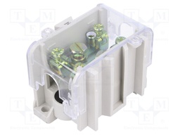 Terminal block; screw terminal; ways: 1; 35mm2; Colour: grey; 125A