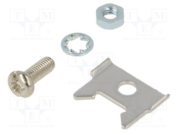 Connector accessories: spring lock set for D-Sub