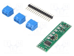 DC-motor driver; A4990; 26kHz; PWM; 0.7A; Uin mot: 6÷32V; 50x14.2mm