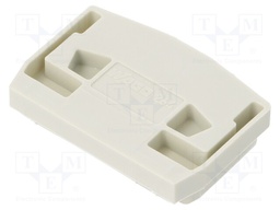 End plate; Colour: light grey; Series: 264
