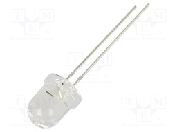 LED; UV; 30°; 20mA; 410÷420nm; 3.4÷3.8VDC; THT