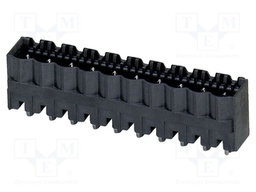 PCB headers, nominal cross section: 2.5 mm?, color: black, n