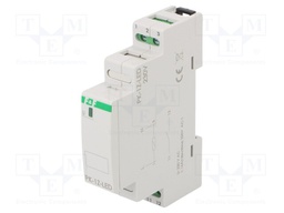 Relay: installation; NO; 230VAC; DIN; 16A; -25÷50°C; IP20