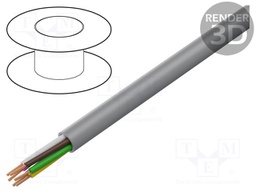 Wire; BiT LiYY; 6x0,75mm2; unshielded; 300/300V; PVC; Cu; stranded