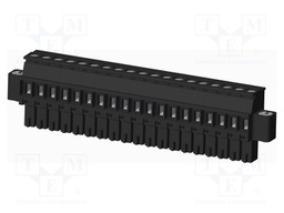 Connector: pluggable terminal block; plug; female; angled 90°