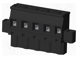 Connector: pluggable terminal block; plug; female; angled 90°