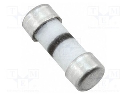 Fuse: fuse; quick blow; 100mA; 250VAC; 250VDC; ceramic,cylindrical
